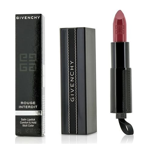 givenchy 10 boyish rose|Givenchy Boyish Rose (10) Rouge Interdit Satin Lipstick.